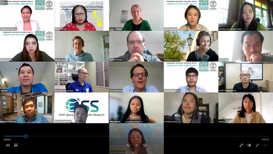 Screenshot of Online Stakeholder Workshop in Thailand Screenshot of Online Stakeholder Workshop in Thailand