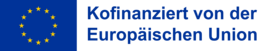 EU Logo Kofinanziert von der Europäischen Union