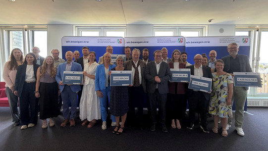 Funding approval awarded for the six innovative projects Funding approval awarded for the six innovative projects