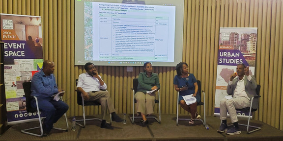 Panel Discussion at the scientific workshop “Navigating Peri-Urban Transformations” Panel Discussion at the scientific workshop “Navigating Peri-Urban Transformations”