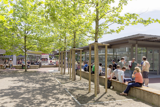 South Campus with the Rudolph Chaudoire Pavilion and the Mensa South